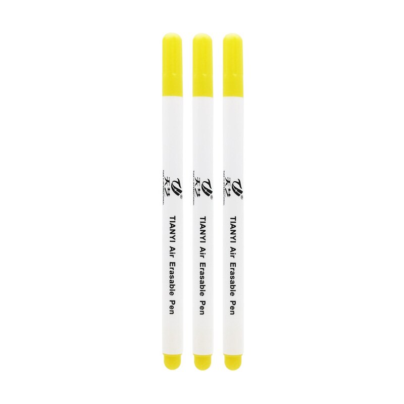 3/6PCS White Water Soluble Marker Pen Fabric Marking 6Water Erasable Marking Pen for Leather Marking Clothing Graffiti DIY: Red