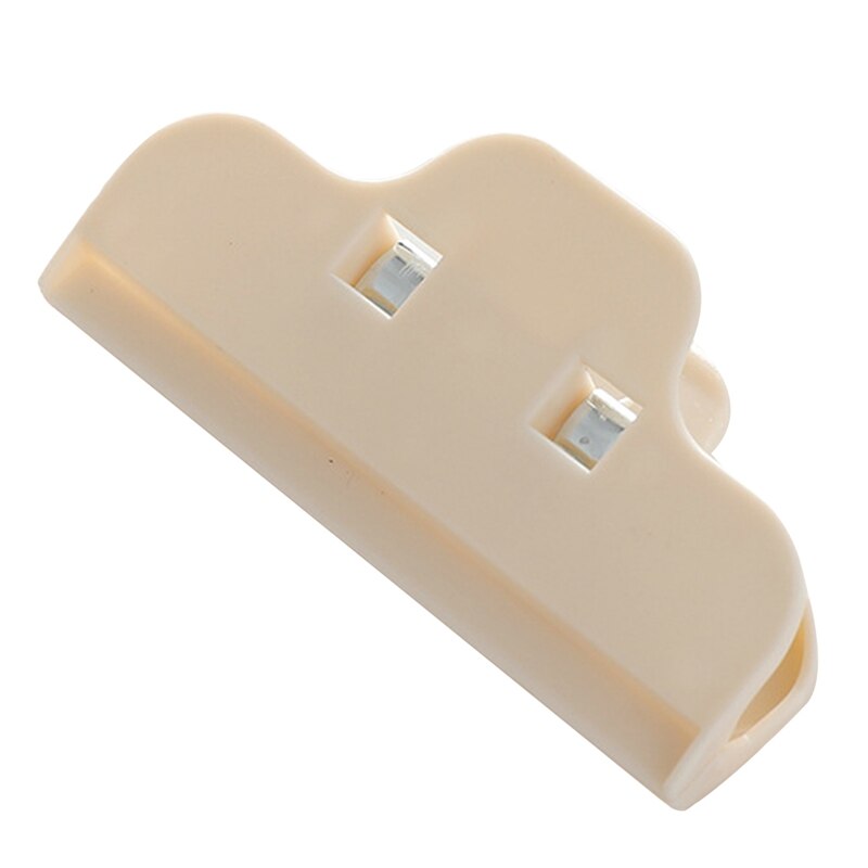 Plastic afsluitclip keuken voedsel opbergzak sealer thuis wasknijper kantoor papier dossierklem snack seal zak houder: Bg