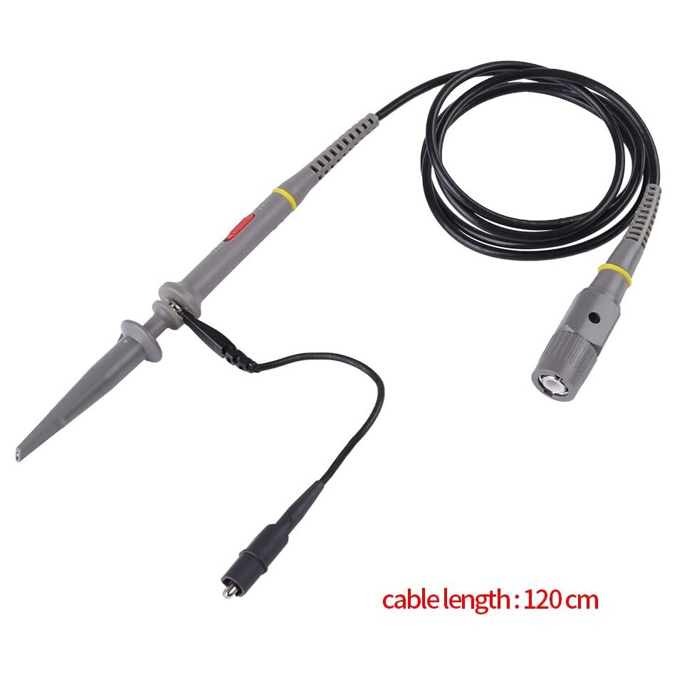 Oscilloscope Clip Probe with Clip Test Digital Probe Kit Accessories 60 MHz Oscilloscope Range 20pF-40pF