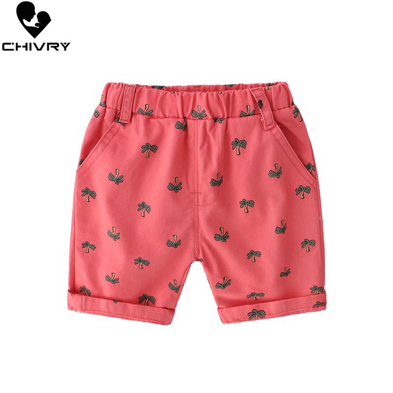 Neue freundlicher Jungen Sommer Strand kurze Hose freundlicher Kurze Hosen freundlicher Baby Jungen Elastische Druck Mittlere Taille kurze Hose Hosen
