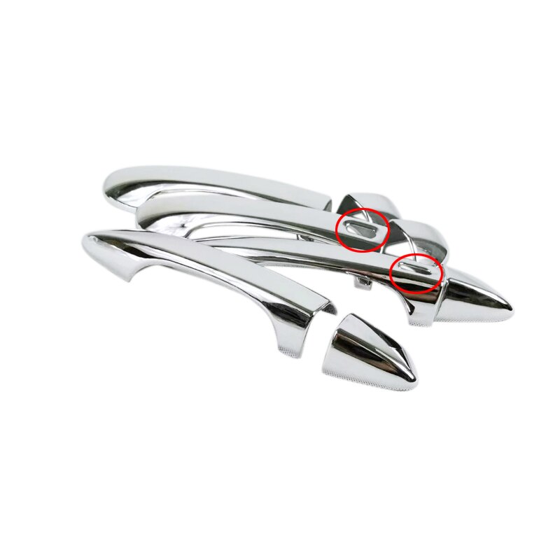 Poignées de porte extérieur chromées pour VW Volkswagen Passat B8 Sedan Wagon – , avec cadre, garniture de voiture: Handles B