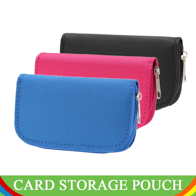 Universal Memory Card Storage Carrying Pouch Bag Case Holder Box Wallet for SD/SDHC/CF/TF/MMC Card Portable