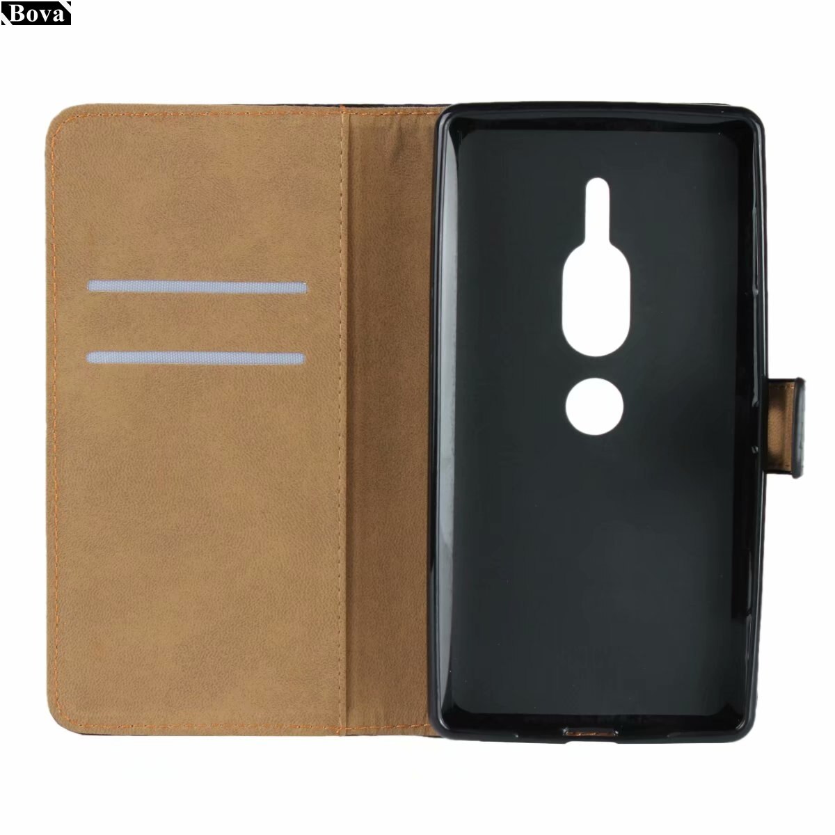 Portemonnee Telefoon Geval Voor Sony Xperia XZ2 Premium 5.8 "Xz 2 Compact 5.0" Kaarthouder Holster Premium Leather flip Cover Case Gg