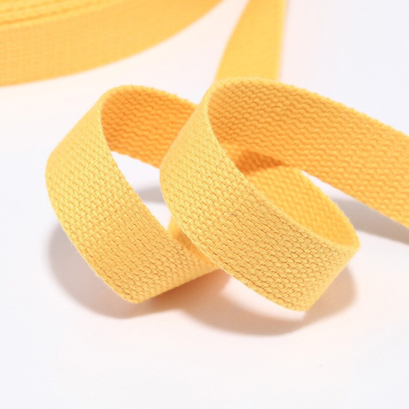 6M * 2.5 Cm Gekleurde Katoenen Dikke Vlakte Canvas Gordel Backpack Strap Bagage Accessoires Tas Maken Naaien Diy huisdier Aangelijnd