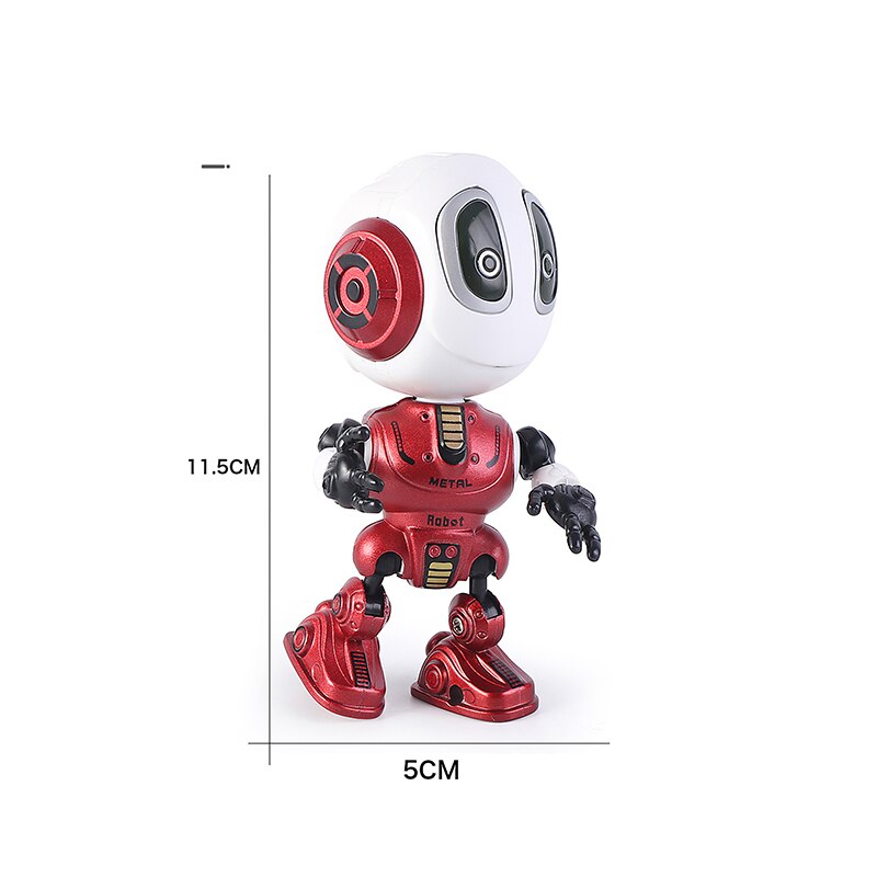 Alloy Intelligent Recording Talking Robot Voice Dialogue Cute Early Education Mini Intelligent Robots Doll Toy