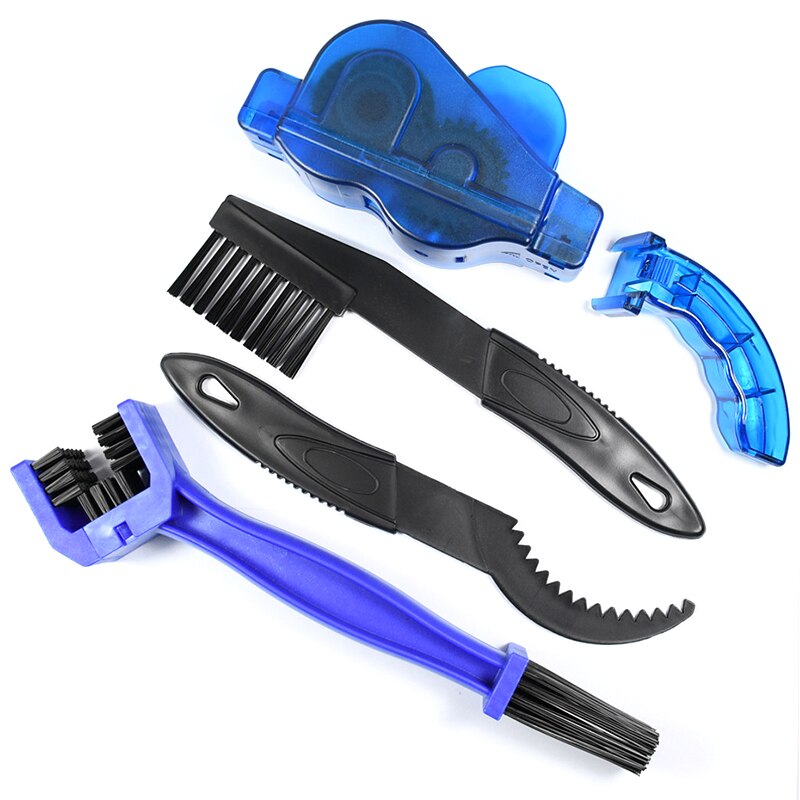 Bicycle Chain Cleaning Tool Kit Cycling Chain Repair Tool Set Mountain Road Bike Chain Cleaner Scrubber Brushes Wash Set
