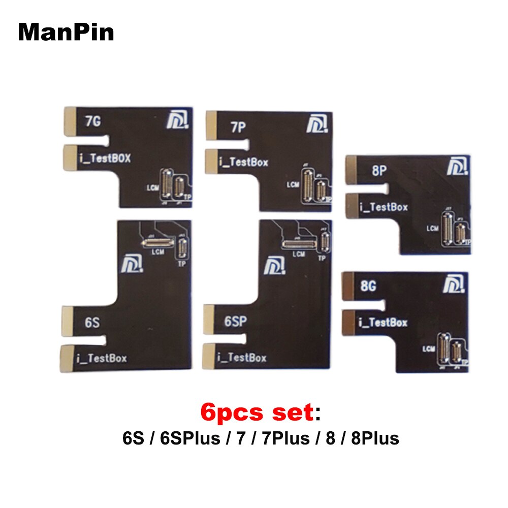 Flex Cable For iPhone 12 Pro MAX Mini 11 XS X 8 7 6S Plus DL S200 LCD Screen Tester Ambient Light Sensor True Tone 3D Touch: 6S to 8Plus