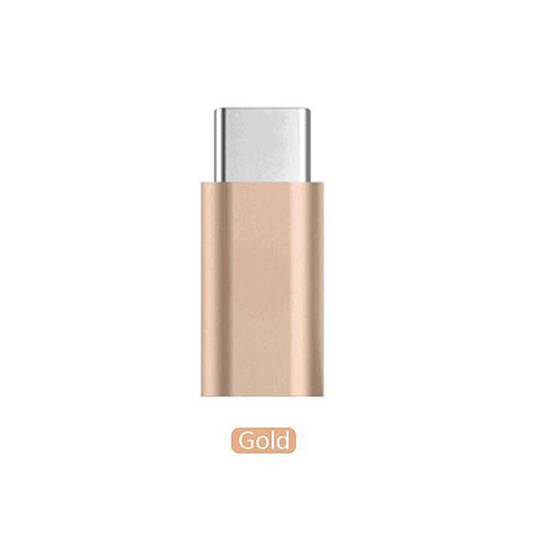 Mini tipo C a Audio USB C USB da 3.1 a 3.5mm AUX Jack adattatore per auricolare portatile per Xiaomi 8 per Huawei LeTV 2 Nut pro: Gold