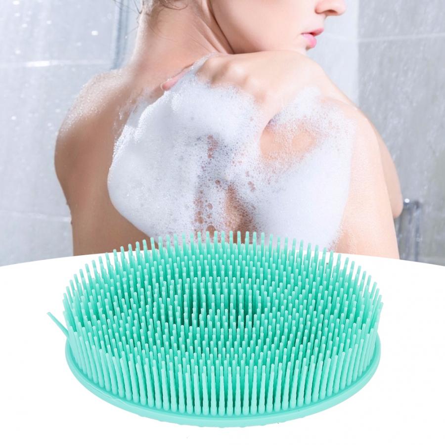 2Pcs Silicone Bath Brushes Body Bath Shower Washing Skin Massage brush Deep Cleaning Exfoliating Brush