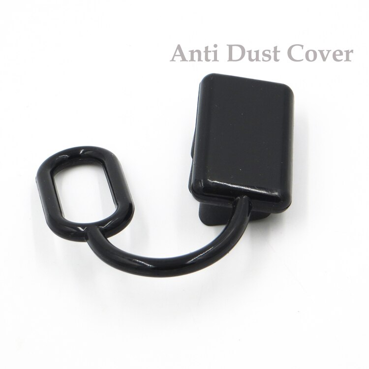 Anti Dust Cap Cover end SB50 plug connector amp dual pole battery 350 175 120 50 A 600V Rubber Red or Black: 50A Black