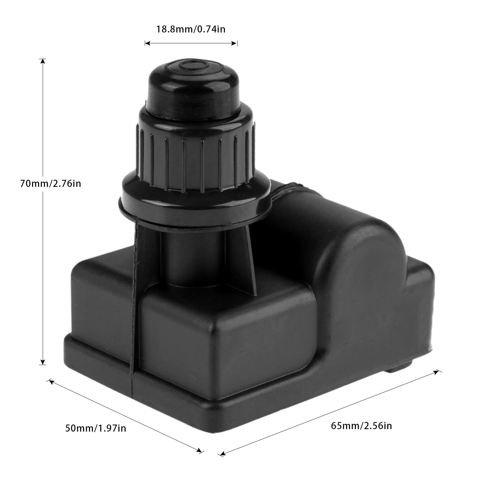 Universal Spark Generator 3 Outlet Push Button Igniter Replacement for BBQ Gas Grill Replacement DC1.5V