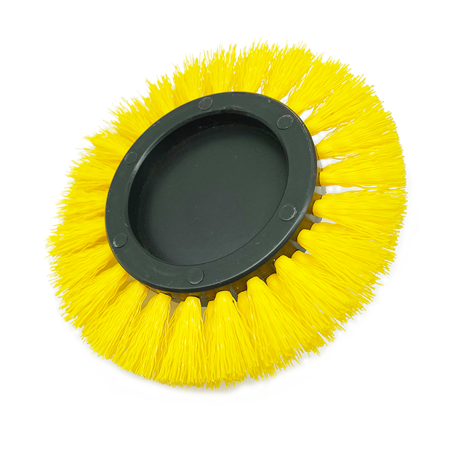 Electric Drill Brush Cleaning Power Scrubber Drill Brush Kit Nylon Brush for Car Leather Air Vents Rim Kitchen Cleaning Tools: 5.5inch