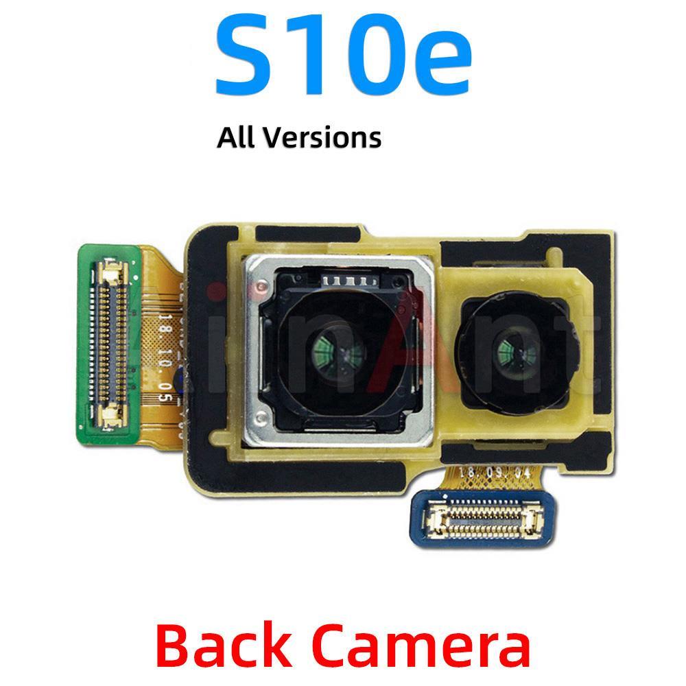 Originálny hlavný zadný fotoaparát pre samsung galaxy  s10 plus lite e  s10e g970 g973 g975 g977 g770 horný predný flex kábel fotoaparátu: S10e späť