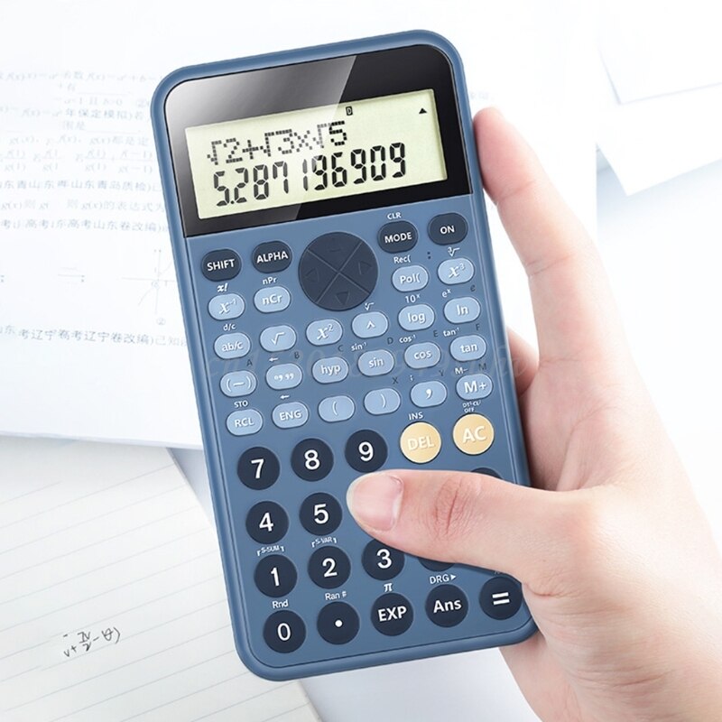 Portable Scientific Calculator Stationery School Office Engineering Multifunction School Engineering Stationery Scientific Tool