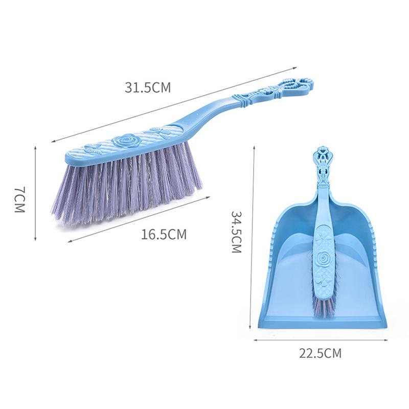 Dust Pan and Broom Set Portable Mini Broom Set Brush and Dustpan Set