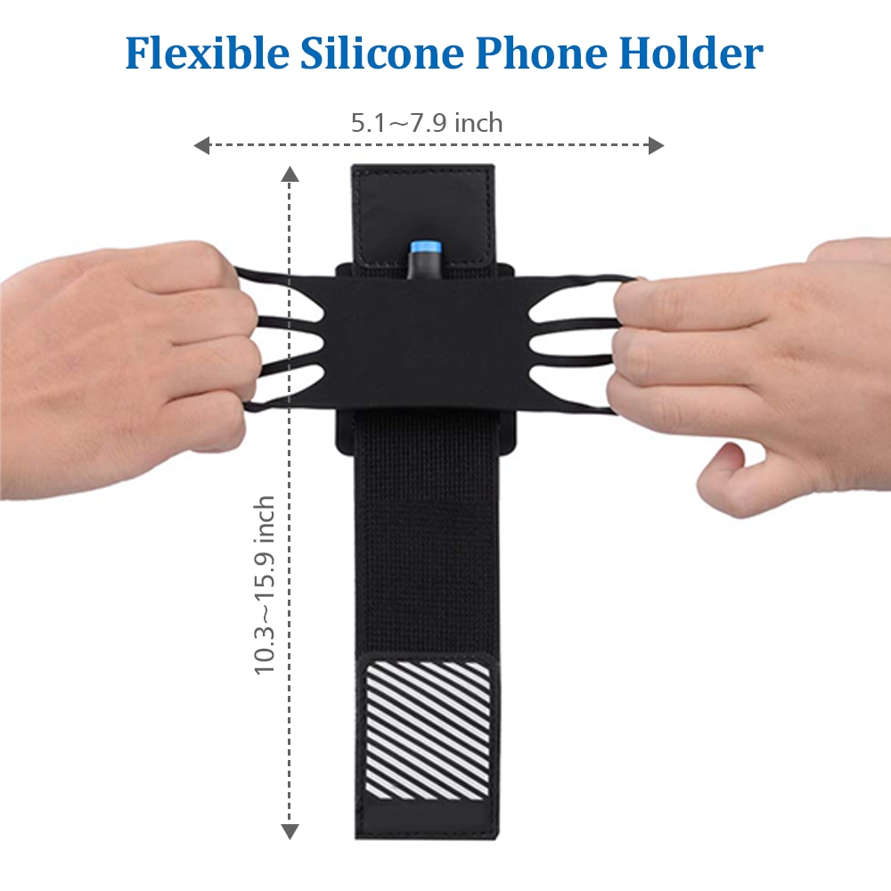 Sport løb armbånd telefon holder cover universal sport mobiltelefon holder udendørs sport telefon håndled etui