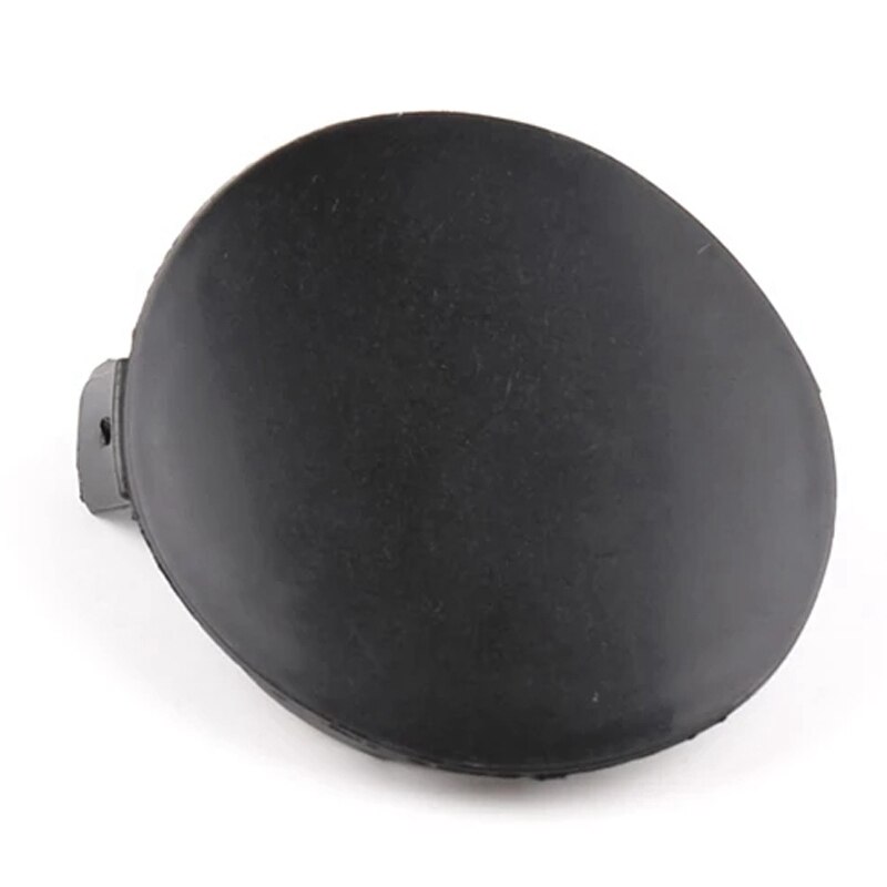 1 Pair Left & Right Front Bumper Tow Hook Cover Cap 52128-02910 Black Plastic Fit for Toyota Corolla 2007