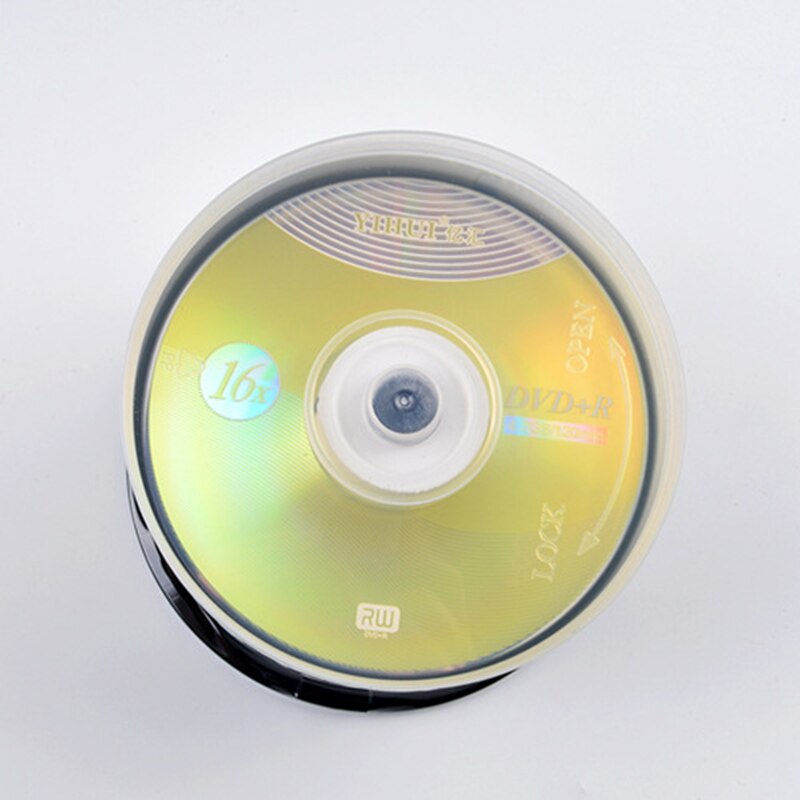 50PCS DVD Drives Blank DVD+R CD Disk 4.7GB 16X Bluray Write Once Data Storage Empty DVD Discs Recordable Media Compact