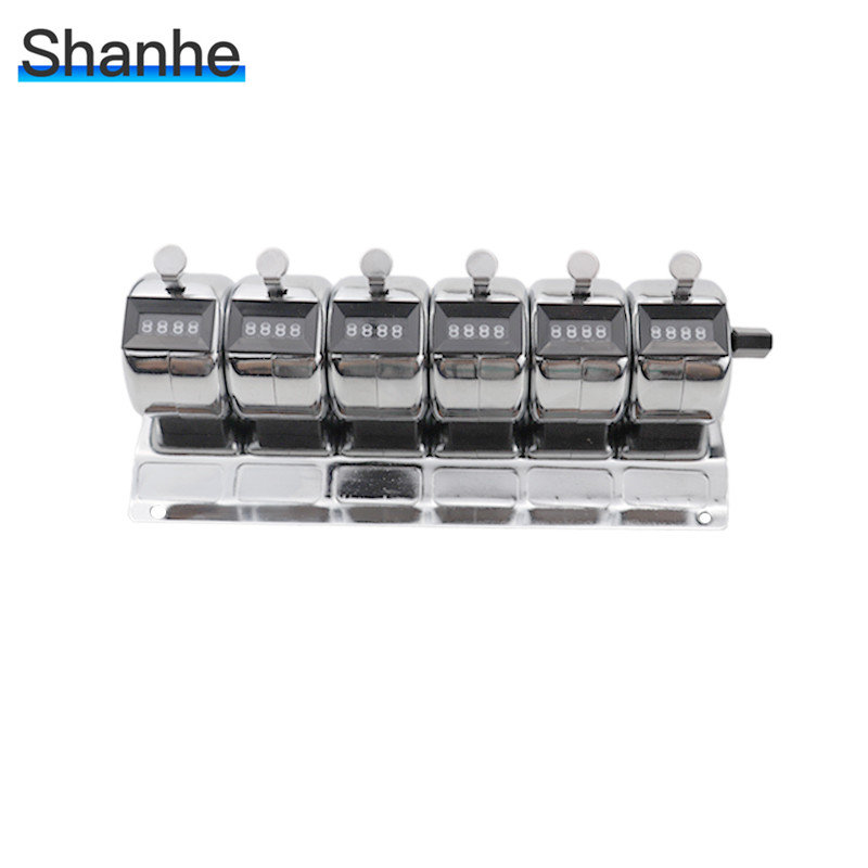 6 conjoined manual counter for laboratory hospital