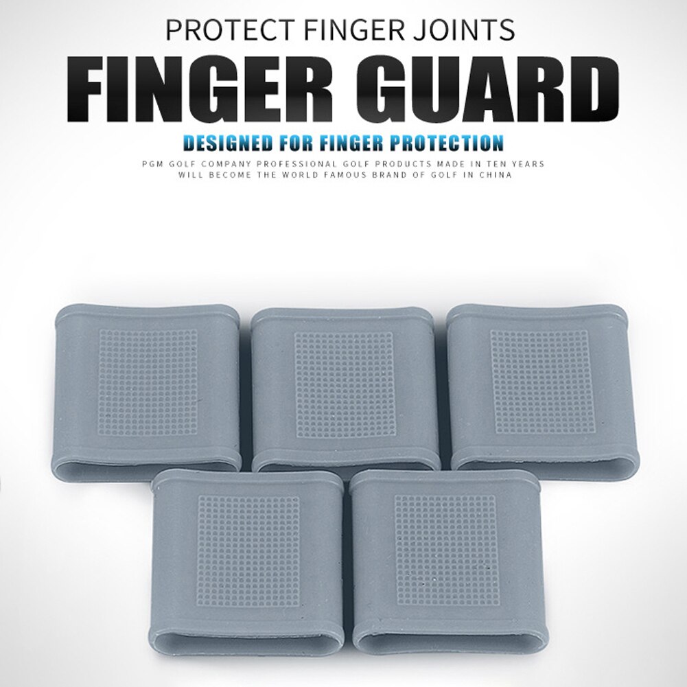 Golf Support de Doigt Accessoires Silicone Attelle D'orthèse De Prévenir Frottement 8 Pièces/ensemble Élasticité Doigt Protecteur de Soutien