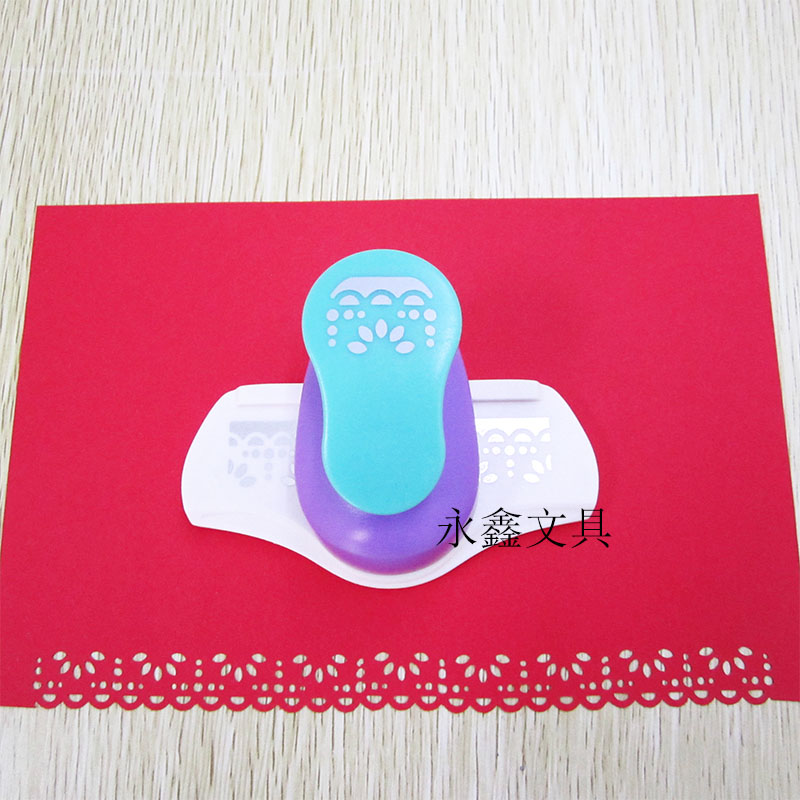 Fancy Border Punch S Bloem Embossing Punch Handgemaakte Rand Apparaat Diy Papier Cutter Craft , ZX0103: 004