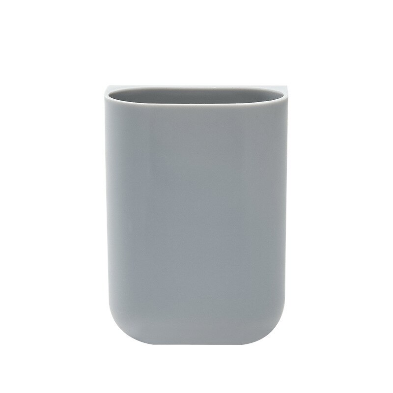 porte-crayon de bureau en plastique porte-crayon bureau organisateur de bureau tenture murale maison boîte de rangement papeterie conteneur boîte de rangement: Gray