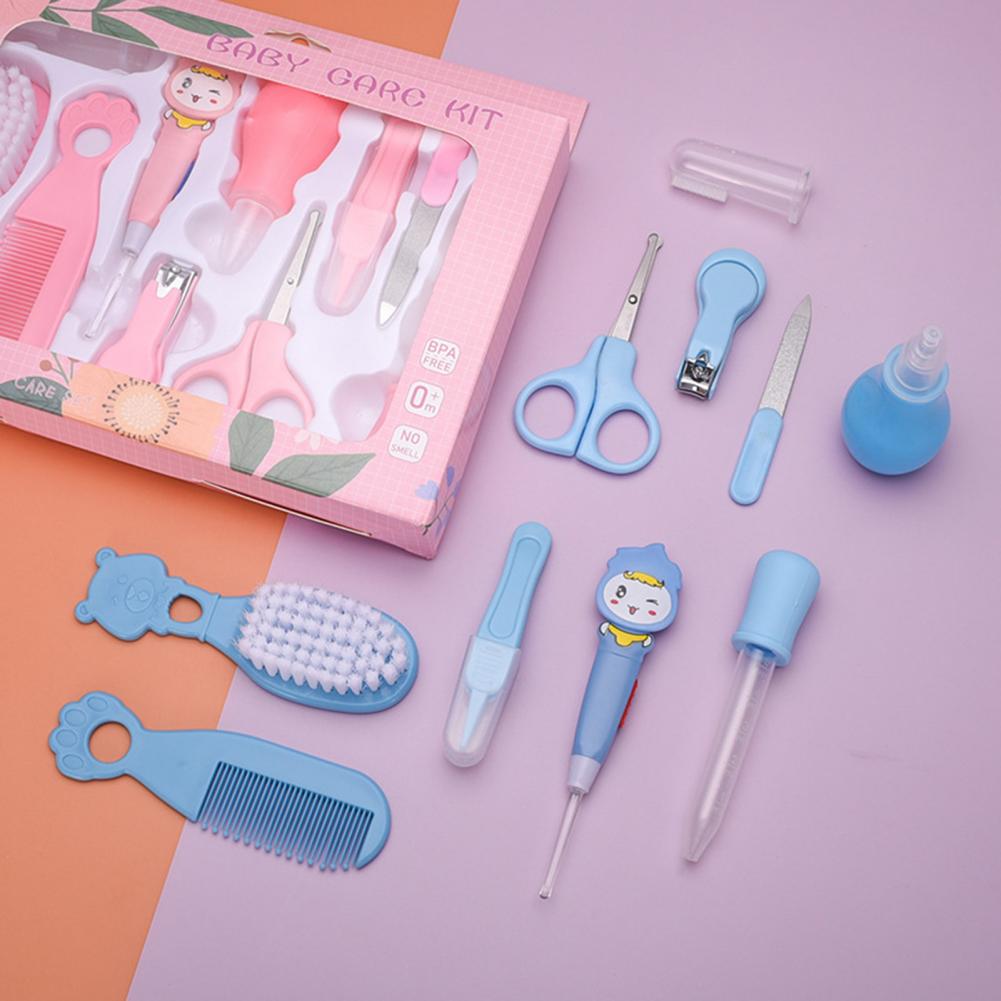 1 Set conveniente leggero facile da pulire Set per la cura della toelettatura multifunzionale a risparmio energetico Kit tagliaunghie per bambini