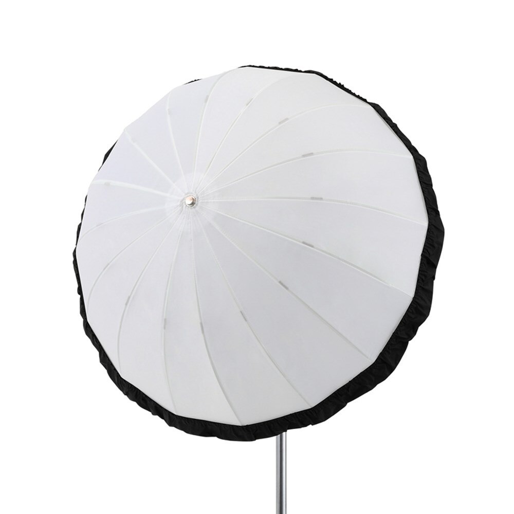 Godox UB-85D 85cm bianco parabolico riflettente trasparente morbido ombrello Studio luce ombrello con nero argento diffusore di copertura