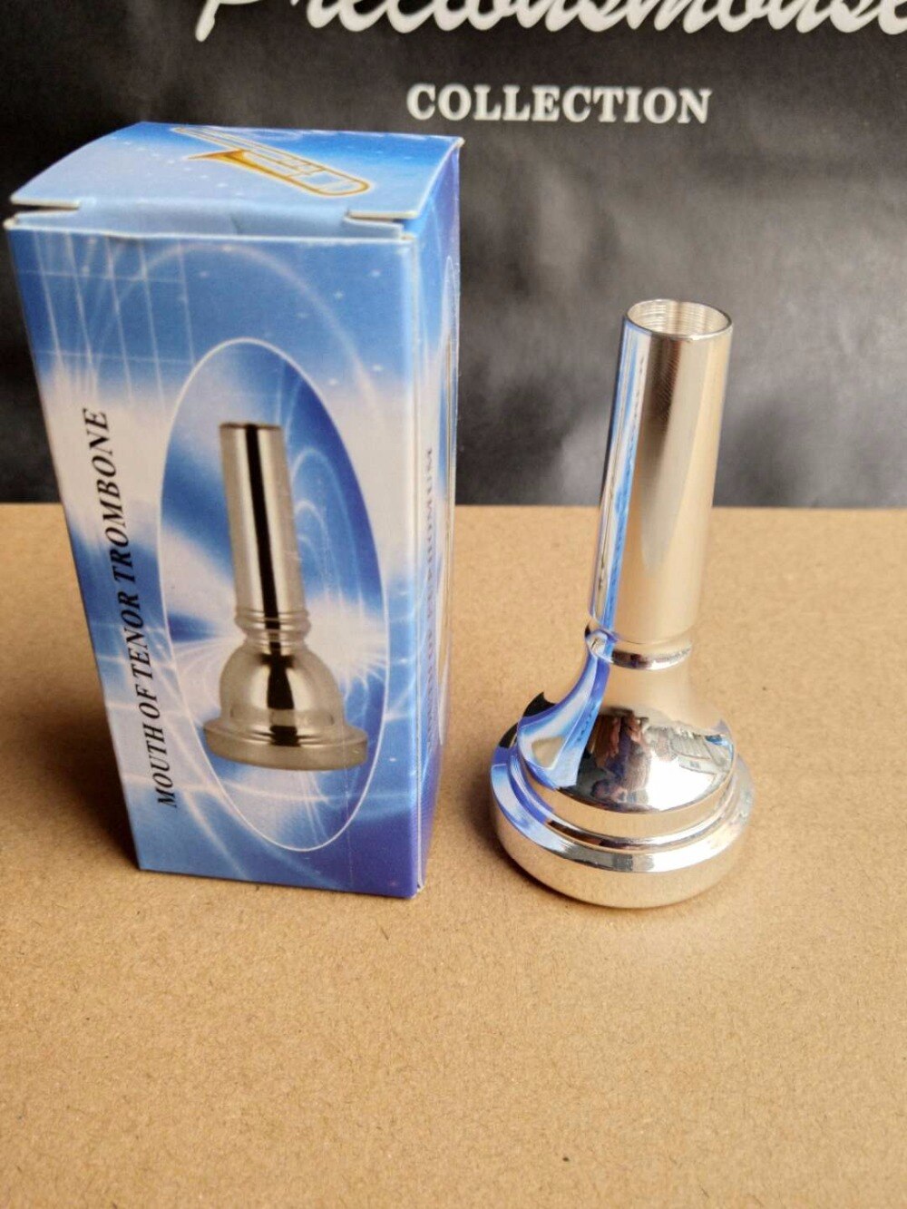 Euphonium mouthpieces, Flat 4 key tuba on the mouth Silver plating on the tuba mouthpieces