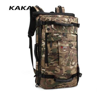 KAKA Männer Rucksäcke tasche Oxford Geschäft Reise Rucksack Tasche für männer Männlichen Wasserdichte schulter tasche Rucksack Männer Mochila für reise: Tarnung