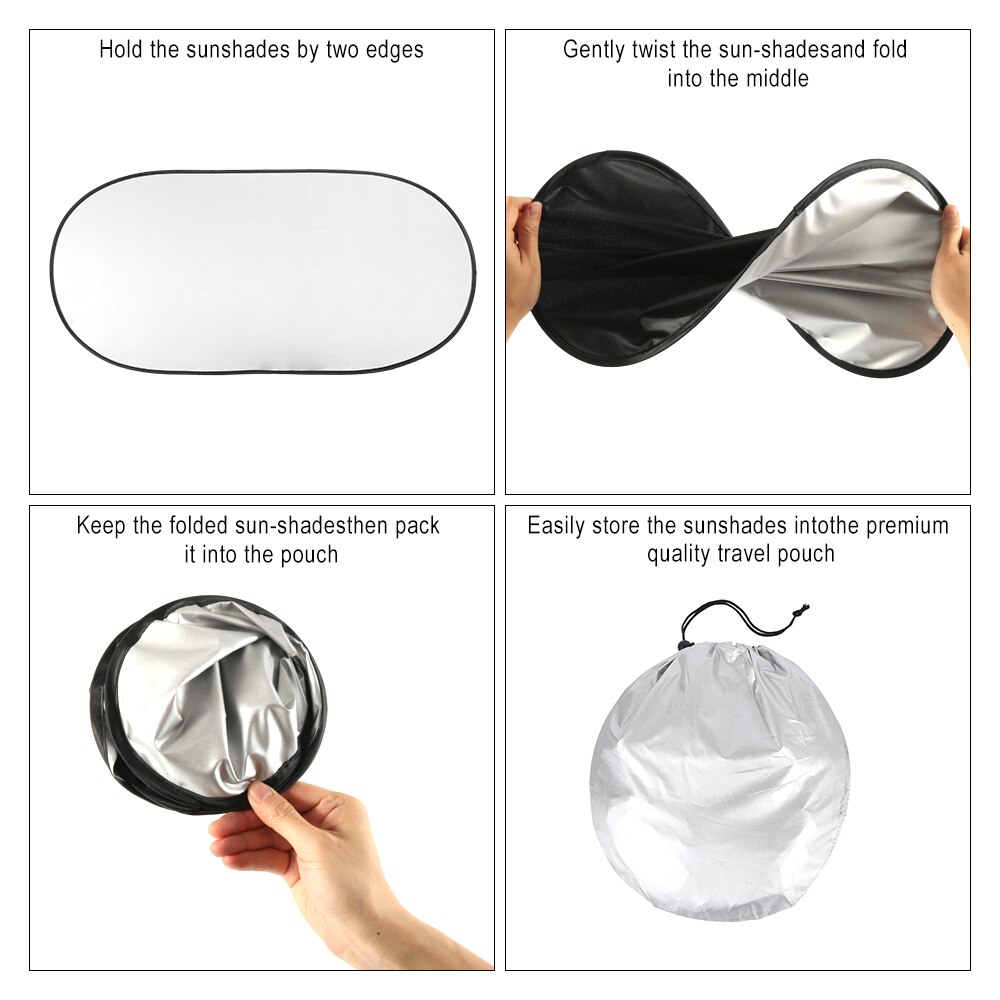 Akcesoria samochodowe okno samochodu osłona przed słońcem robić samochodu osłona przeciwwiatrowa na przednią szybę blok przednie okno osłona przeciwsłoneczna ochrona UV okno samochodu film 6 sztuk/zestaw