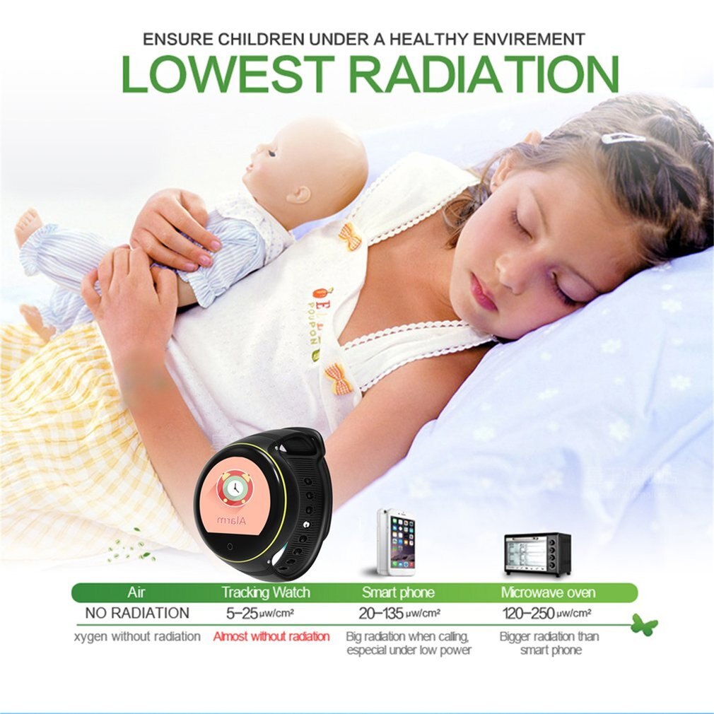 S668 Children Smart Watch Waterproof Round Screen Wristwatch Remote Viewfinder Zero-distance Positioning Kids Watch Phone