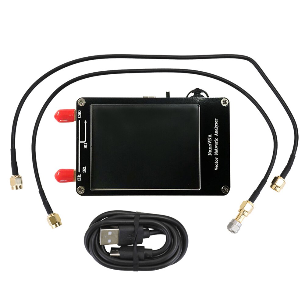 Analyseur d'antenne nanovna-h HF VHF UHF NanoVNA 50K-2.8 M, nouvel écran LCD 900 pouces, analyseur de réseau vectoriel