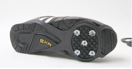 5 Getande Kalebas Ijs Sneeuw Studs Antislip Spikes Stijgijzers Sneeuwveld Klimmen Schoenen Set Spikes Winter Schoenen Cover Ice grips