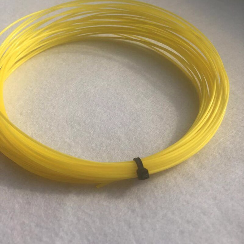 (2pcs/lot) Control Polyester Tennis strings durable tennis string training strings 12M: Yellow