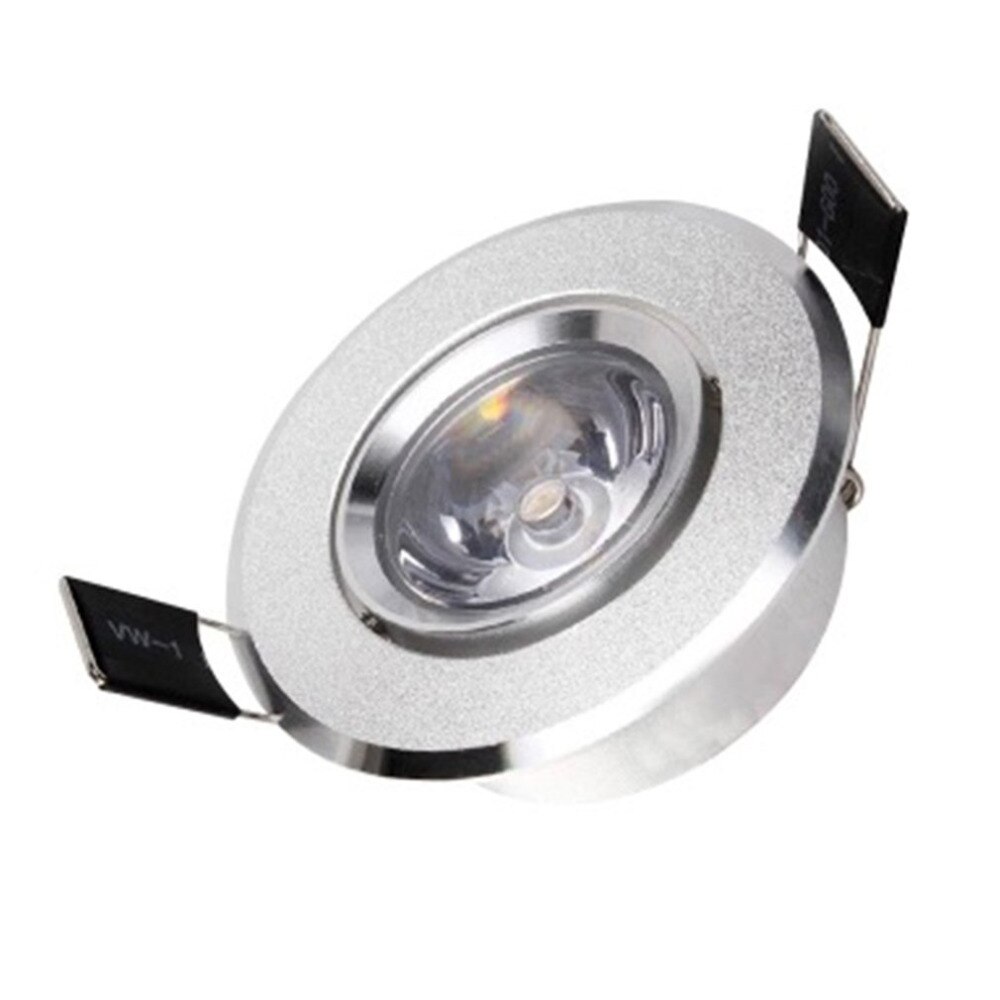 1w led takspotlight 85-265v stor lins spotlight smycken showcase kläder skor butiksbelysning lampa bull eye lampa