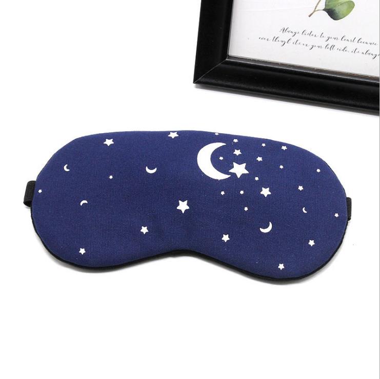 Travel Eye Mask Sleep Covers Relaxing Sleeping Aid Comfort Eyeshade Patch Accessories for Women Men Portable Cotton Blindfold: 6