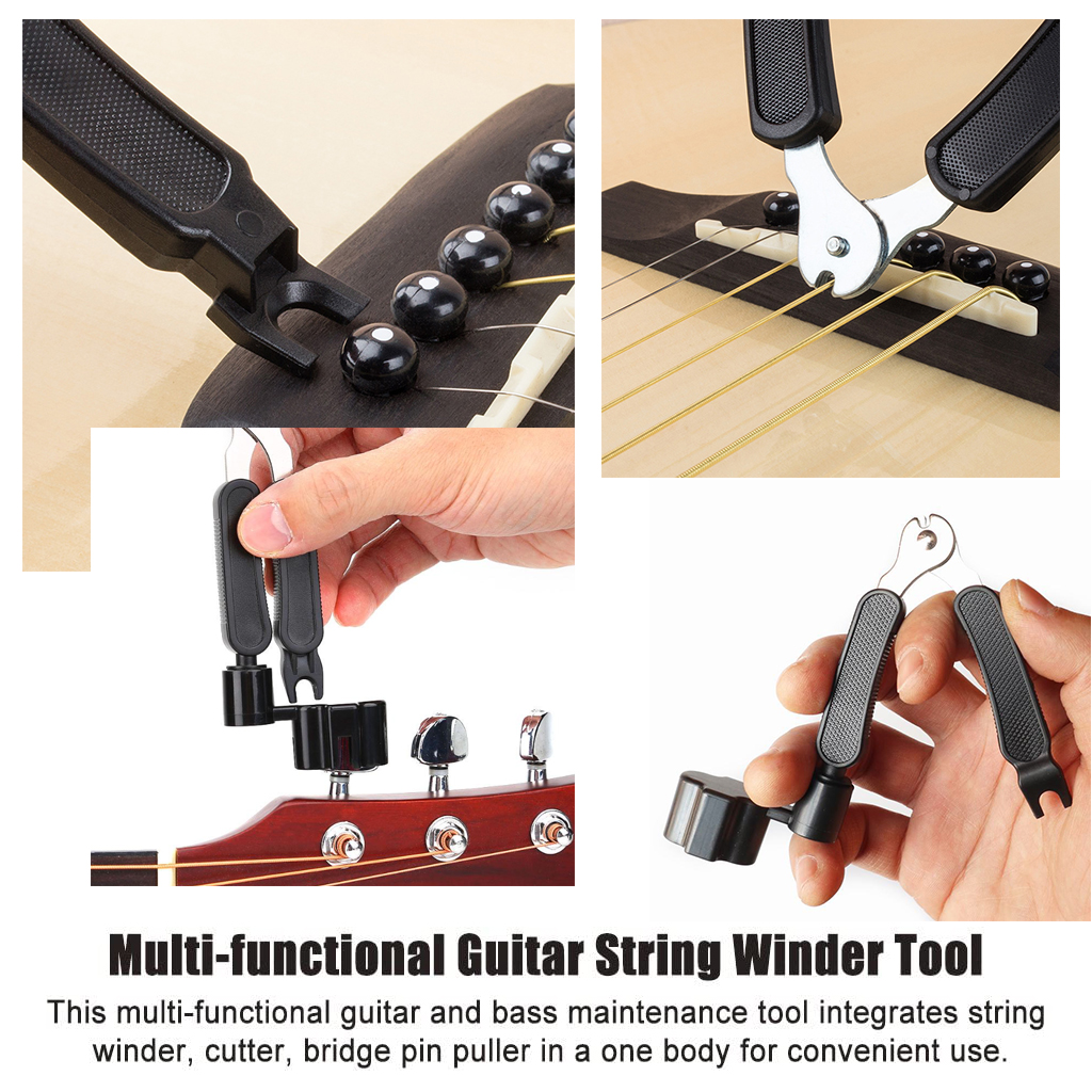 Guitarophæng, tunerrem, pin, capo, luftfugter, klistermærke, plektre, etui, cover, guitar, begyndertilbehør, elektrisk guitar, dele