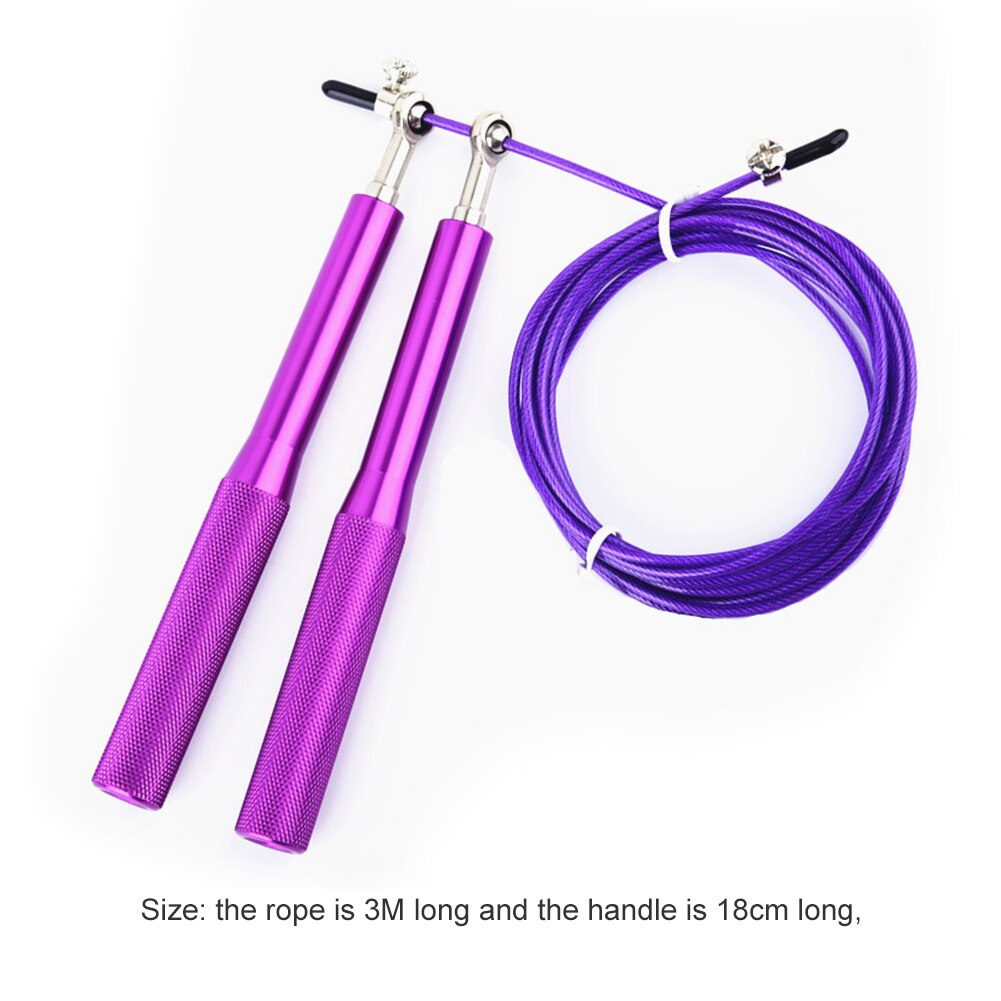 Exerciser Equipments Gym Training Adjustable Workout Sports Skipping Rope Training Fitness Anti-slip Jumping Rope
