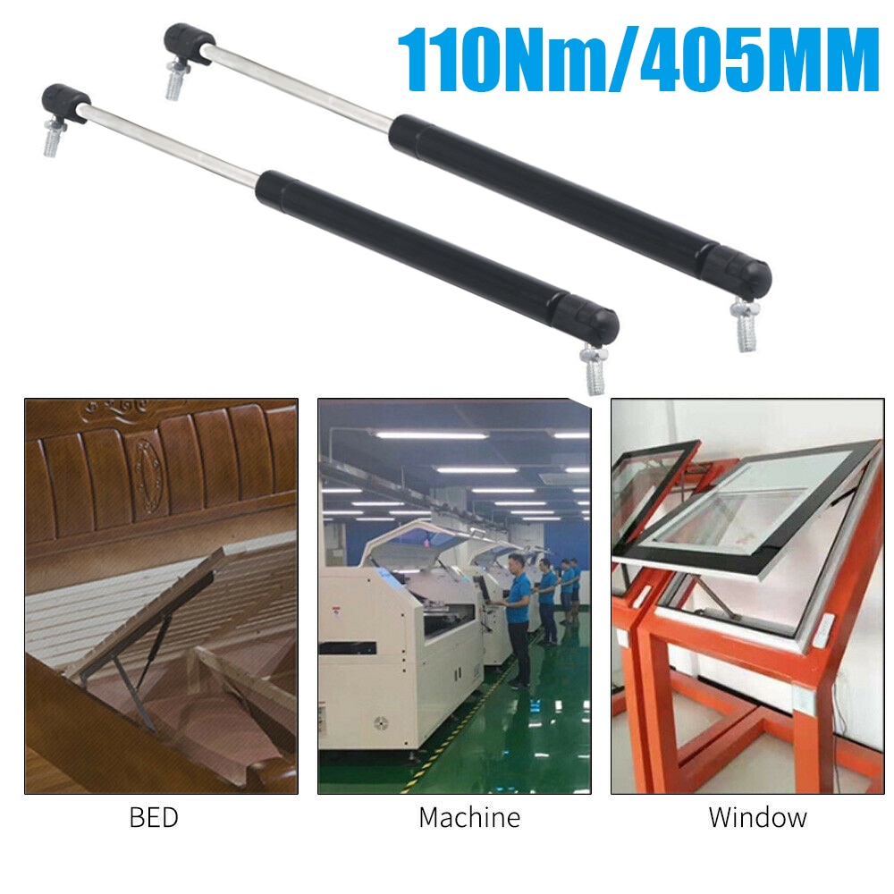 2X Strut Spring Support Arm Caravan Campervan Gas Locker 110N 405mm Car Accessories Interior Parts Car Products For car
