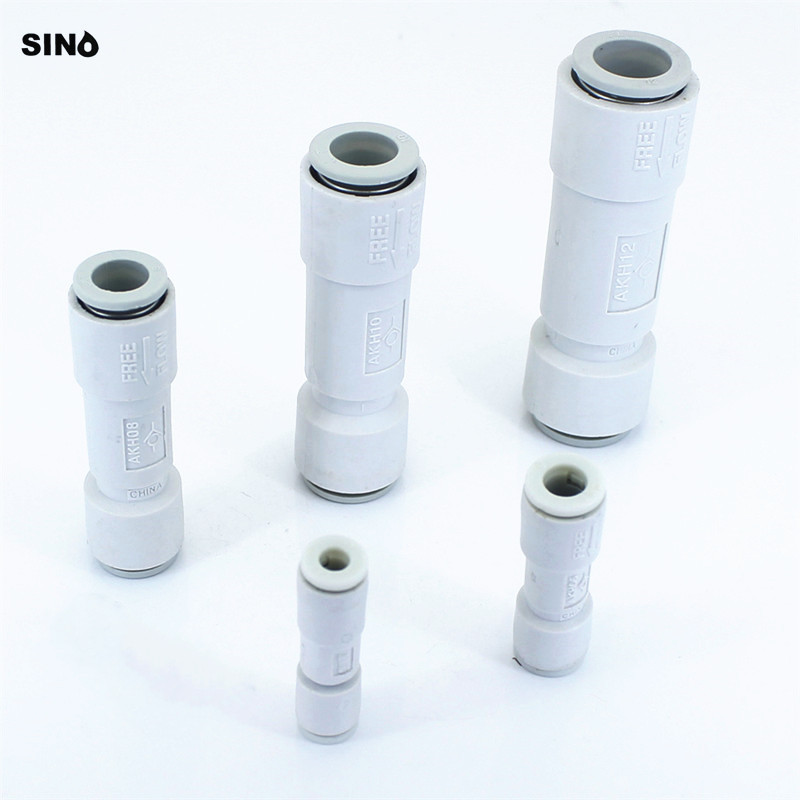 1 STKS SMC type terugslagklep met one-touch fitting AKH 04-00 AKH 06-00 AKH 08-00 AKH 10-00 AKH12-00
