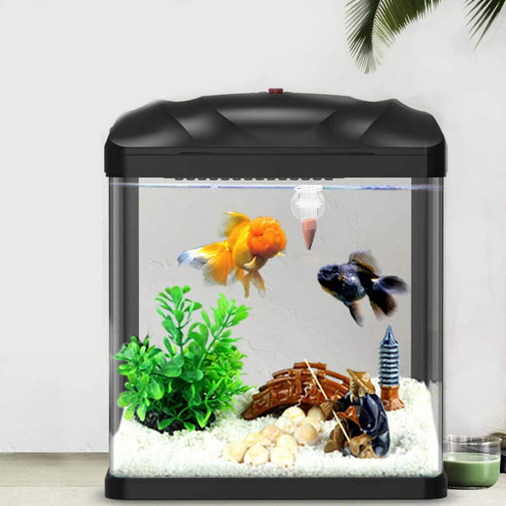 Automatic Fish Feeder Tapered Aquarium Red Worm Feeding Feeder Worm Funnel Cup Fish Food Feeding Tool Aquarium Accessories