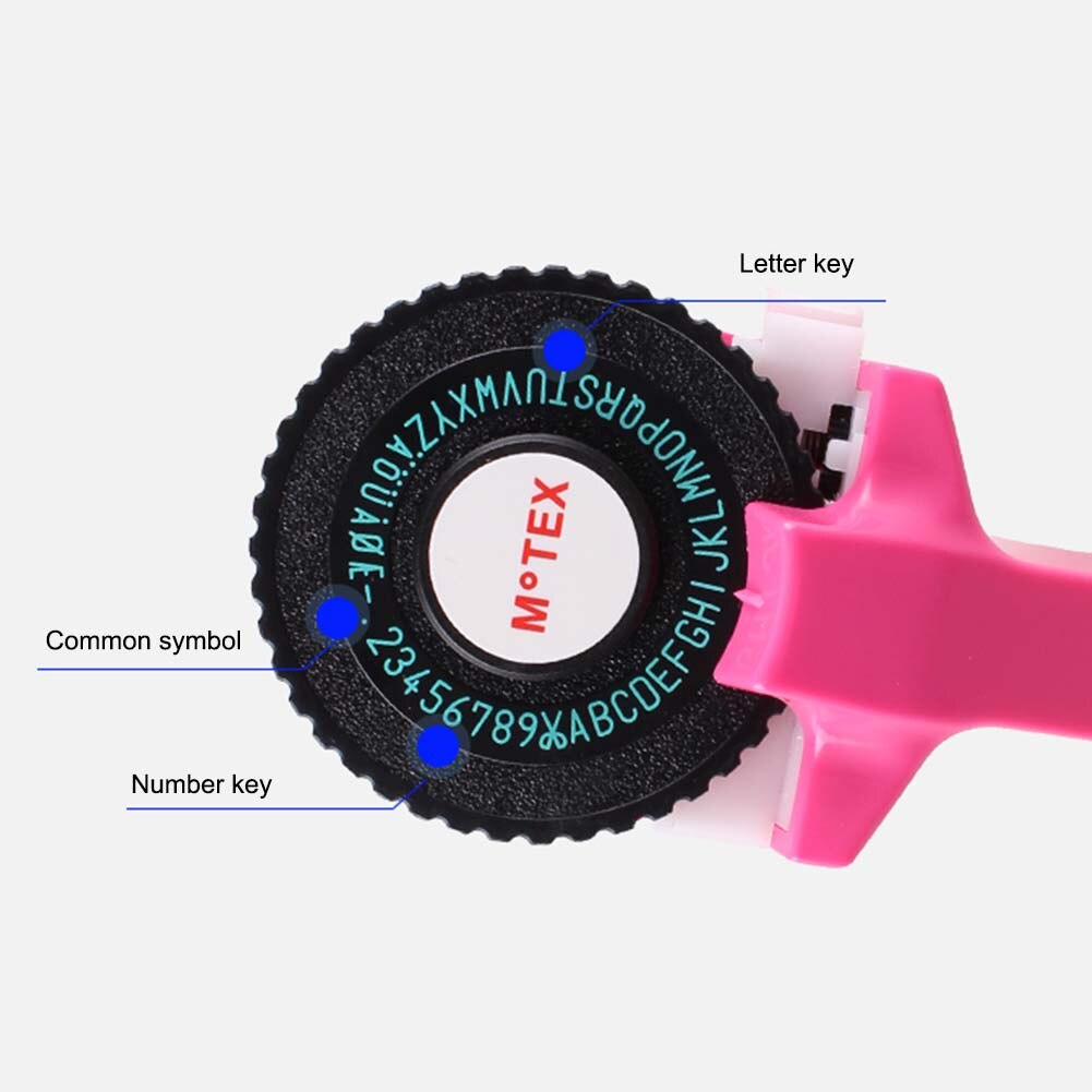 Mini impresora Manual, máquina de grabado en relieve, máquina de código de barras, máquina de etiquetado portátil con cinta de etiquetas decorativa