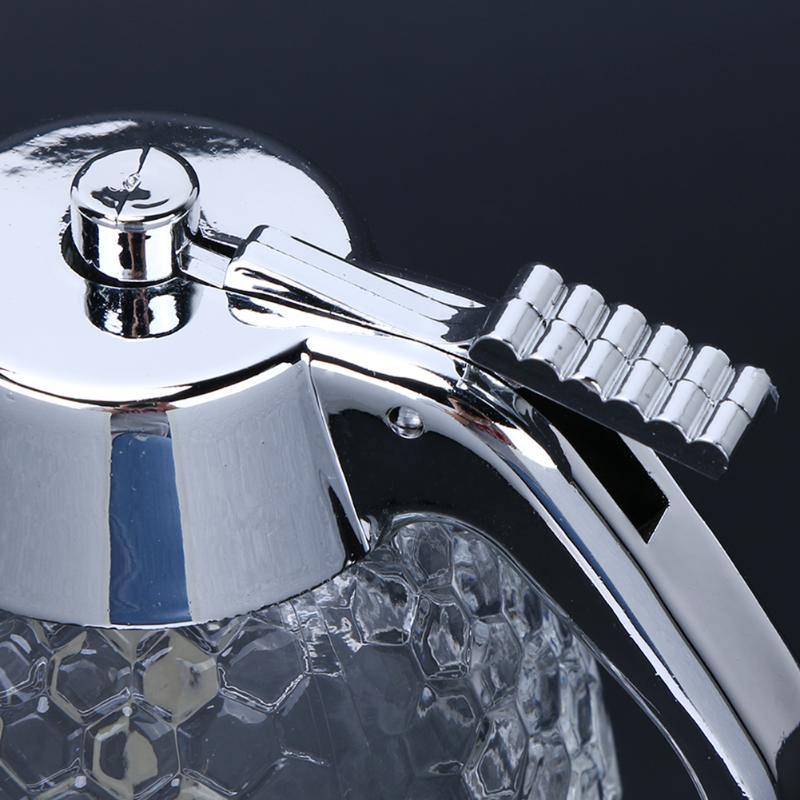 Sdfc -200ml honning dispenser krukke beholder kop juice juice sirup kedel køkken bi dryp stand holder bærbar køkken akryl opbevaring