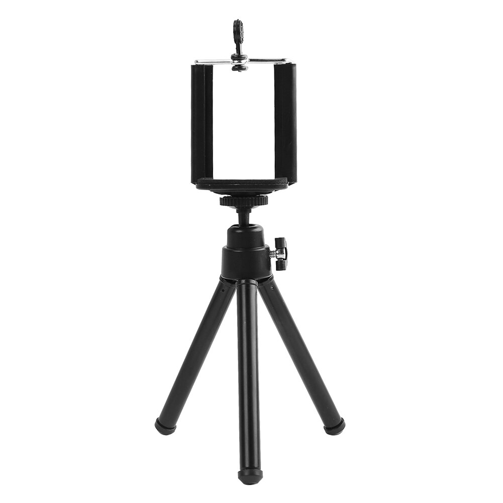 360 Degree Rotatable Camera Tripod Camera Elements Carrying Handheld for Photo Live Video Flexible Monopod Bracket: Black