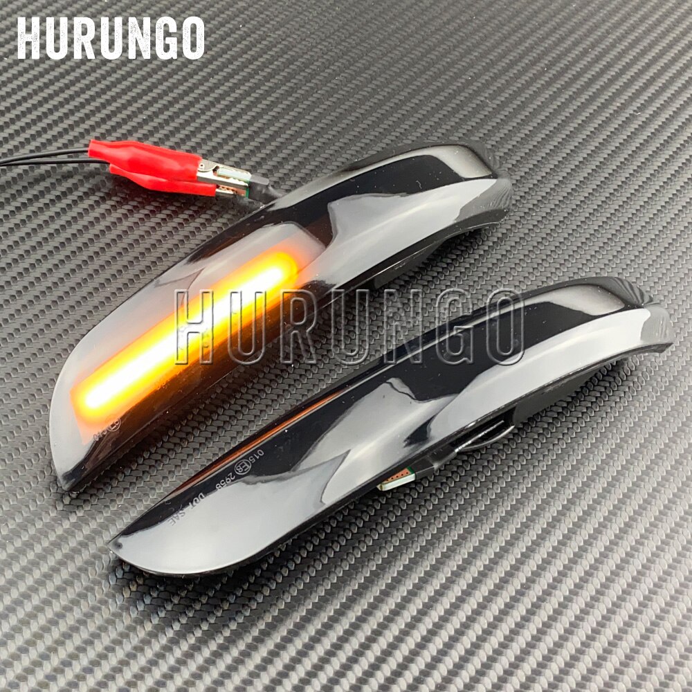 2 Stuks Dynamische Blinker Led Knipperlichten Zijspiegel Indicator Voor Ford Escape Kuga Ii Ecosport -