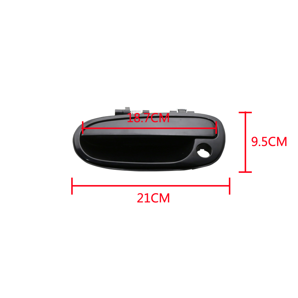 Dhka ytterdörrhandtag för hyundai matrix, lavita 01-10 oem: fr :82660-17000 fl:82650-17000 rr:83660-17000 rl:8365