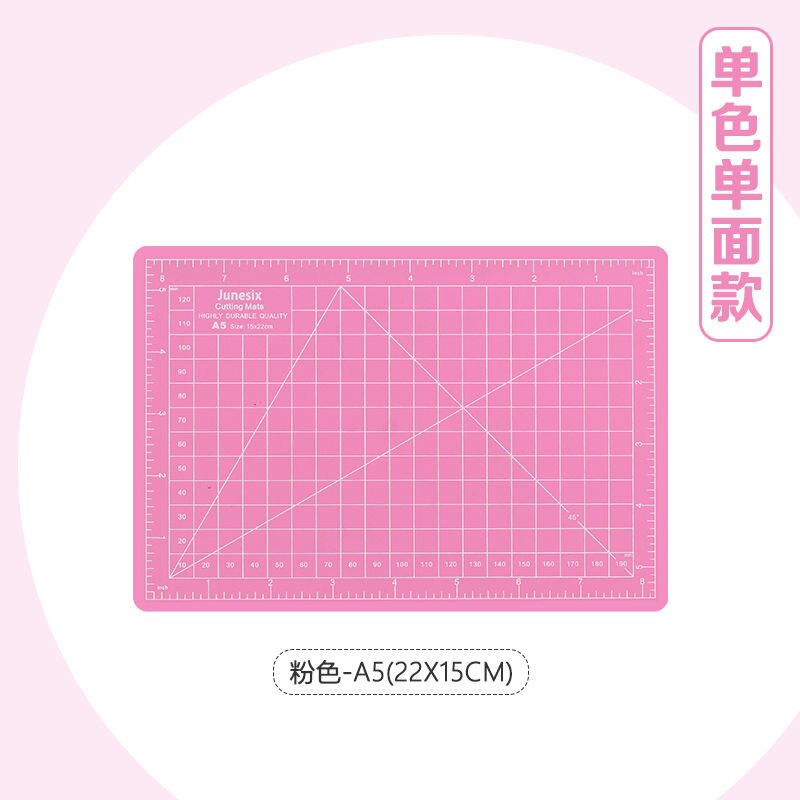 Multifunction Pvc Self Healing Cutting Mat Cutting pad Board Paper Cutter DIY Craft Tools Office School Supplies: single side -7