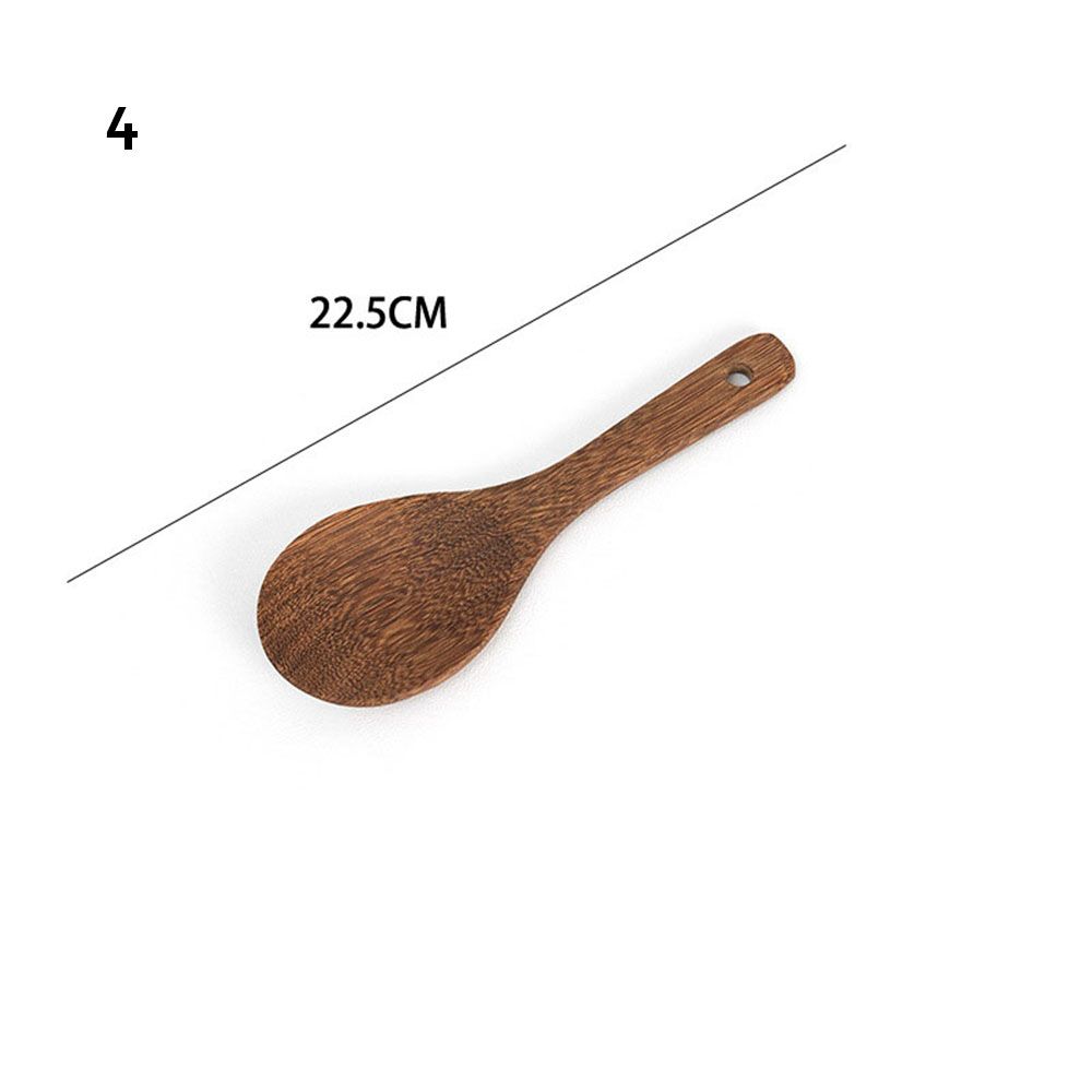 11 Styles Special Wooden Kitchen Tool Teak Spoon Colander Cooking SpoonS Nano Soup Skimmer Natural Wood Tableware: 4
