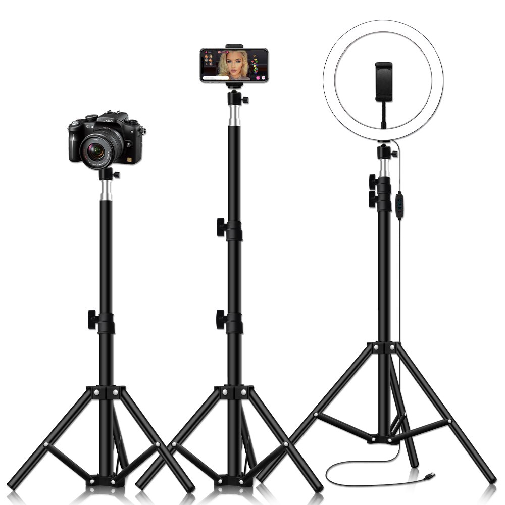 50/120/160 cm fotostativlysstativ fotostudio relfectors softboxes lys bakgrunn videobelysning studiosett